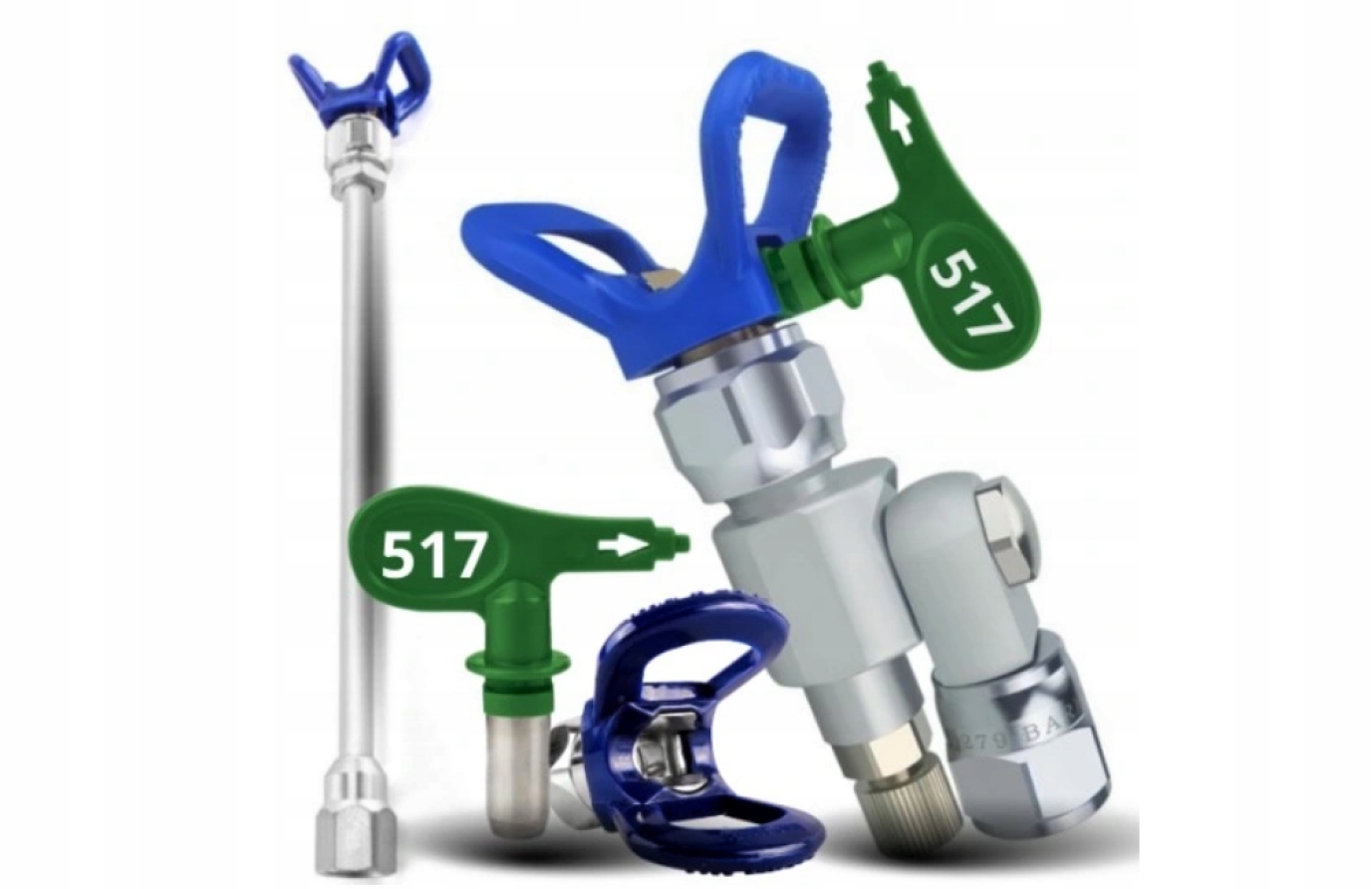 Dysza malarska 515 HEA Niskociśnieniowa + Filtr + GRATISY Pistolet Agregat Waga 0.05 kg