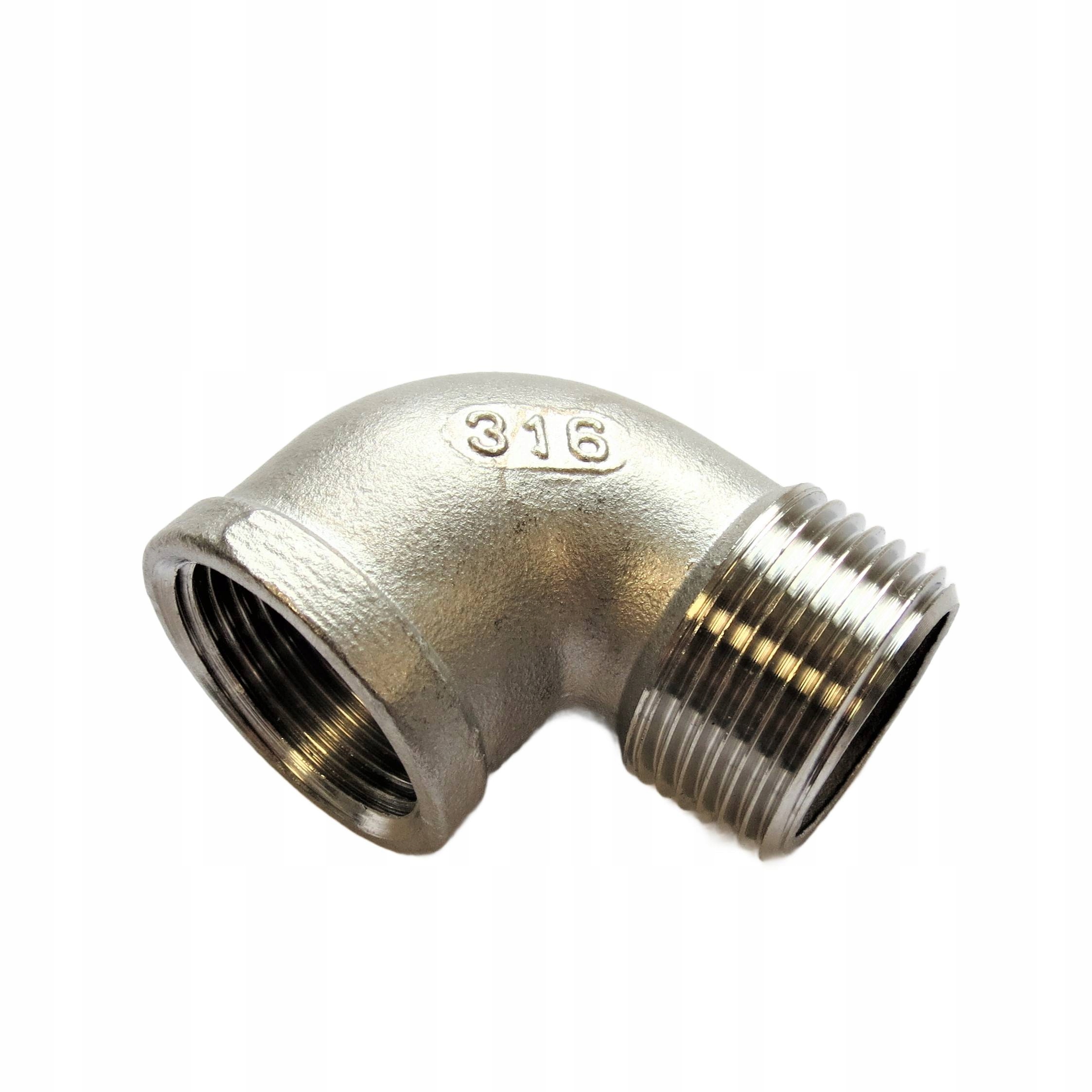 Kolano Nierdzewne Gw/gz 2 1/2"