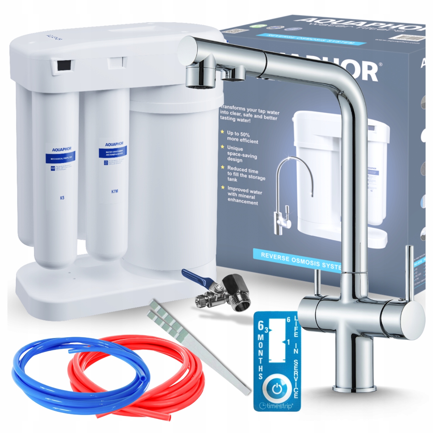 Kuchynský Filter Reverznej Osmózy Aquaphor Pzh Trojcestný Kohútik Do Kuchyne