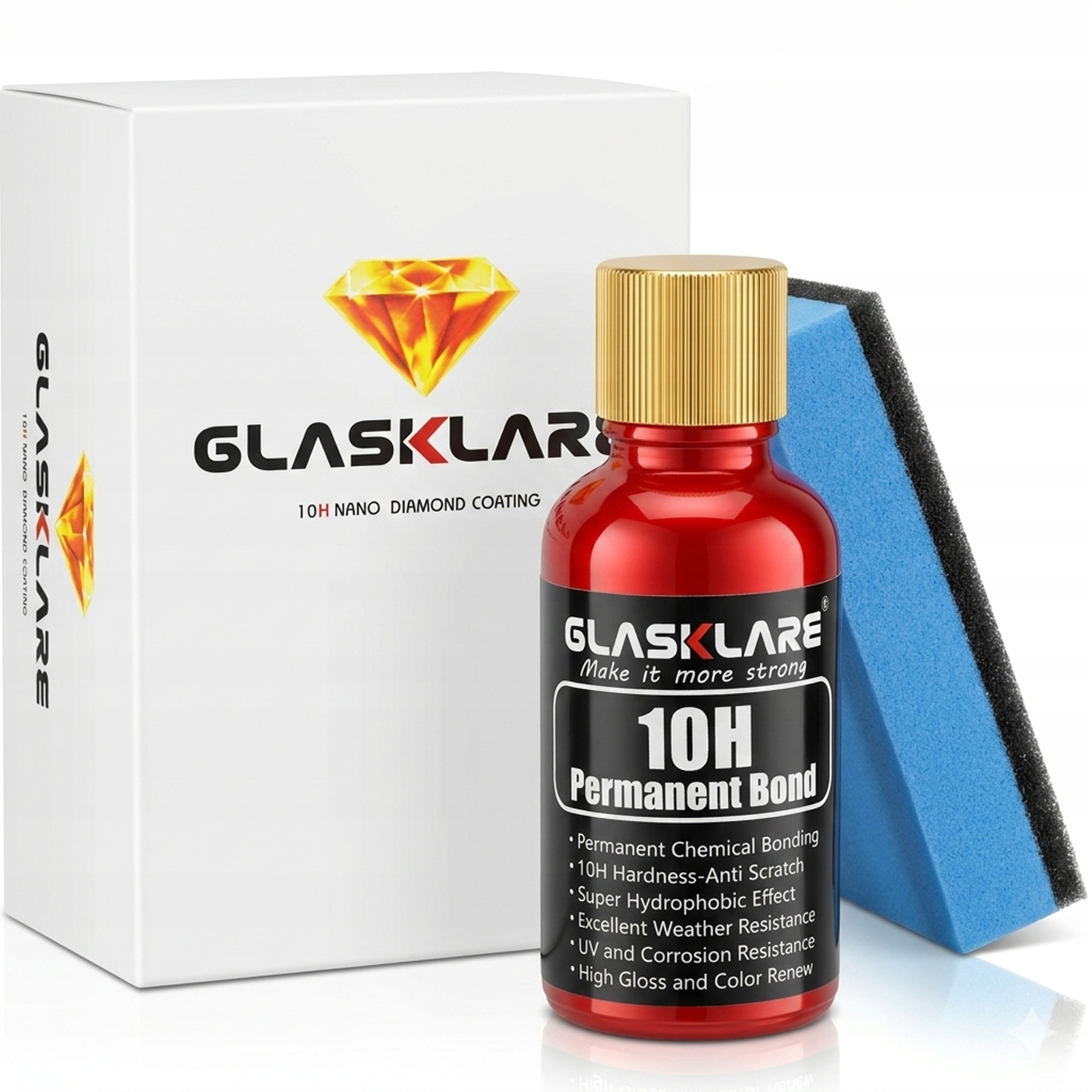 Powłoka Ceramiczna 10H Auto Ochrona Lakieru Połysk Hydrofobowa 30ML