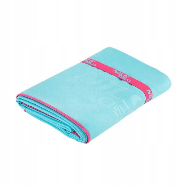RĘCZNIK SZYBKOSCHNĄCY Z MIKROFIBRY 200X90 cm NILS AQUA NAR13 JASNONIEBIESKI Marka inna marka