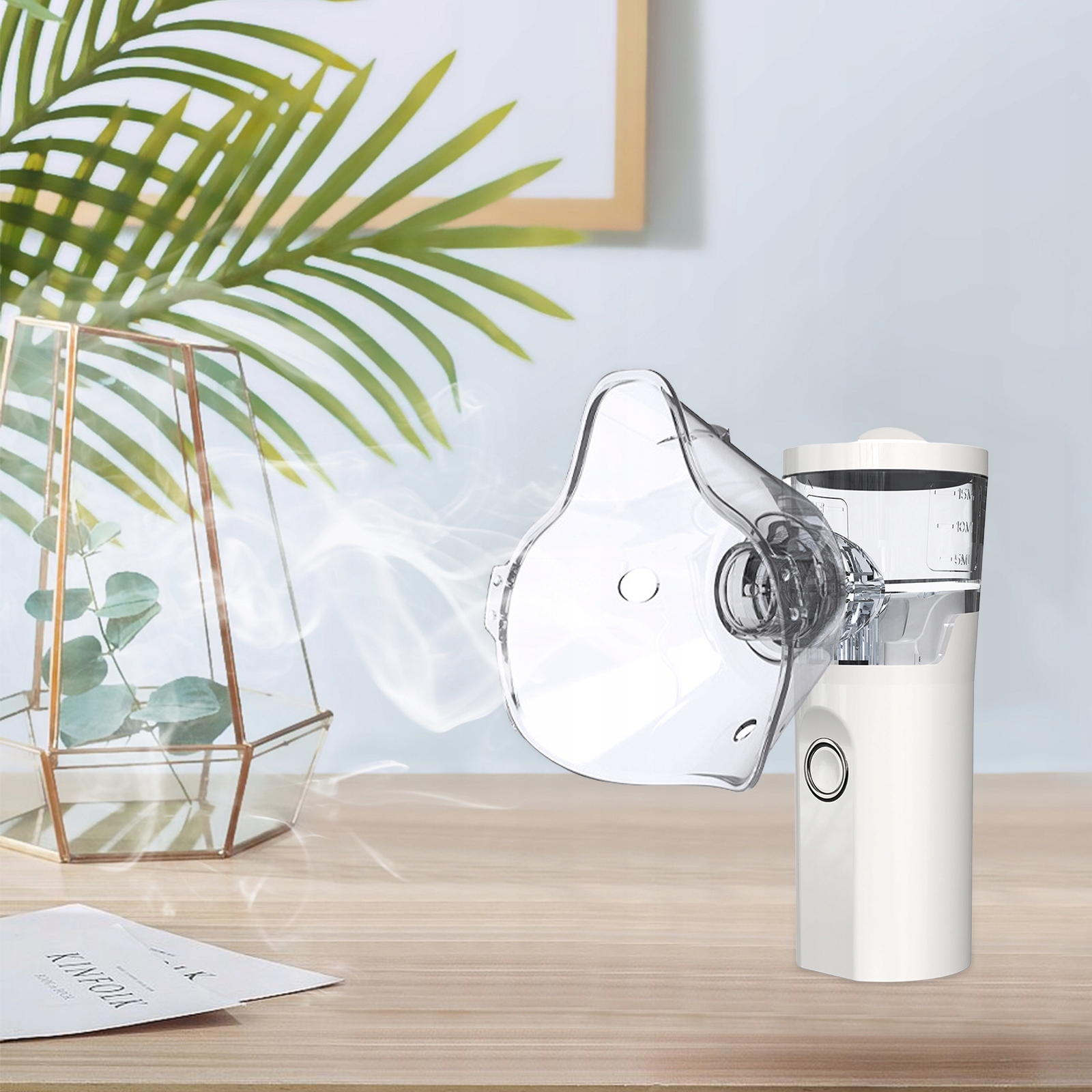 RĘCZNY INhalator parowy parowiec do twarzy przenośny do podróży na kanapie USB Model Steam Inhaler