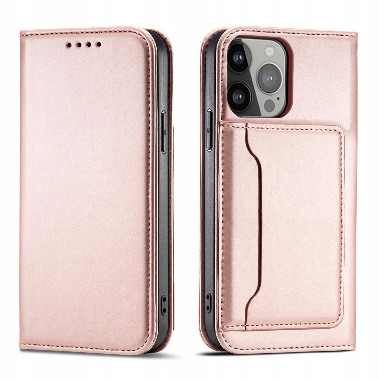 Etui futerał Magnet Card do iPhone 13 Pro Max otwierane