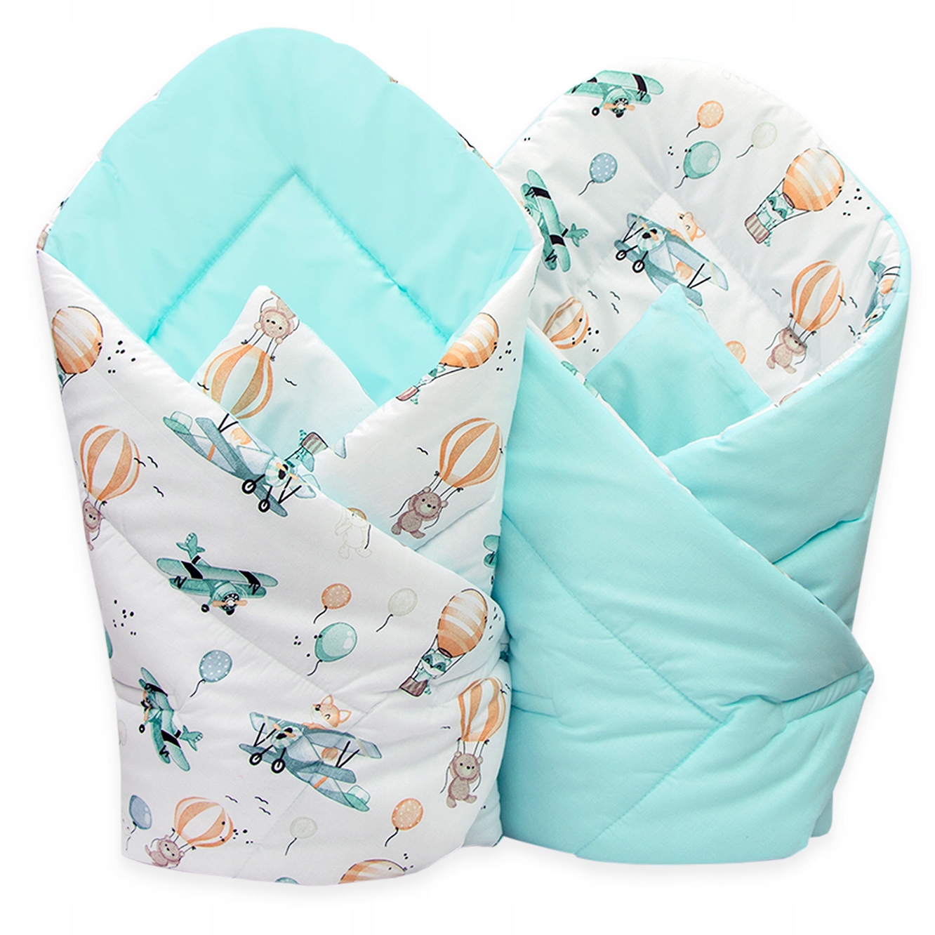 BECIK ROŻEK NIEMOWLĘCY BAWEŁNA DWUSTRONNY WZORY!