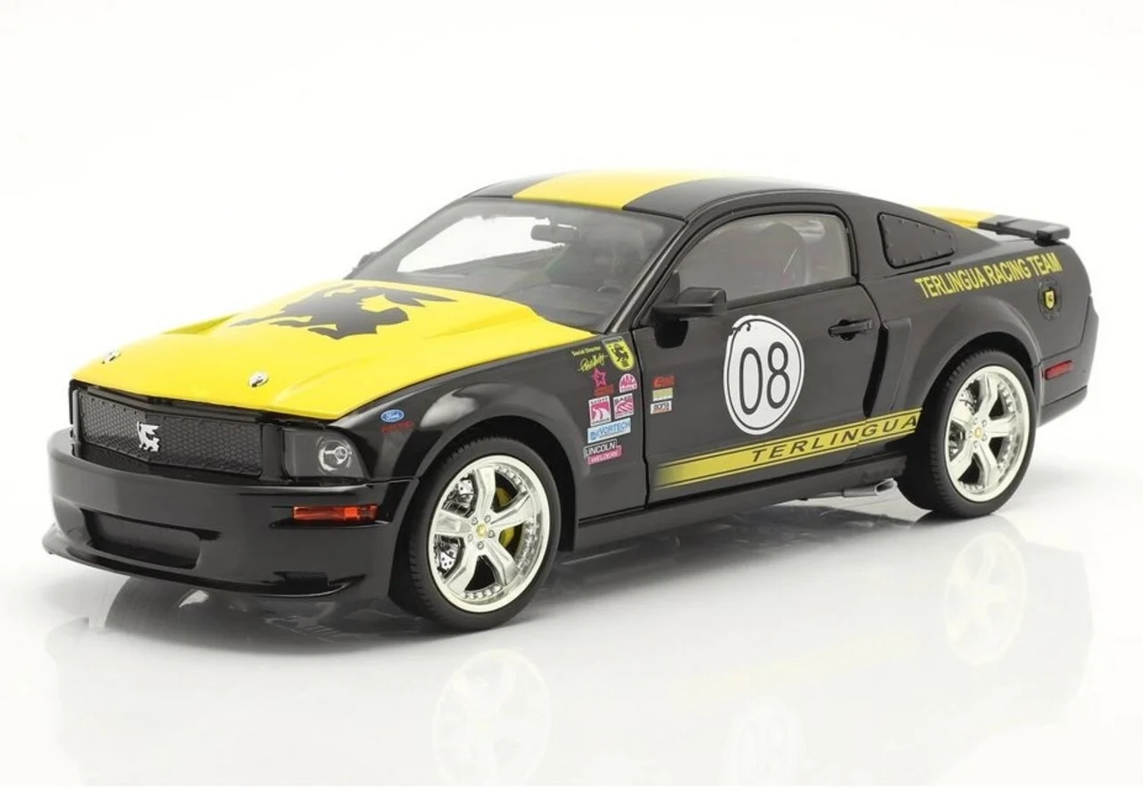 Ford Mustang Shelby Gt #08 Terlingua Racing 2008 Shelby Collectibles 1:18