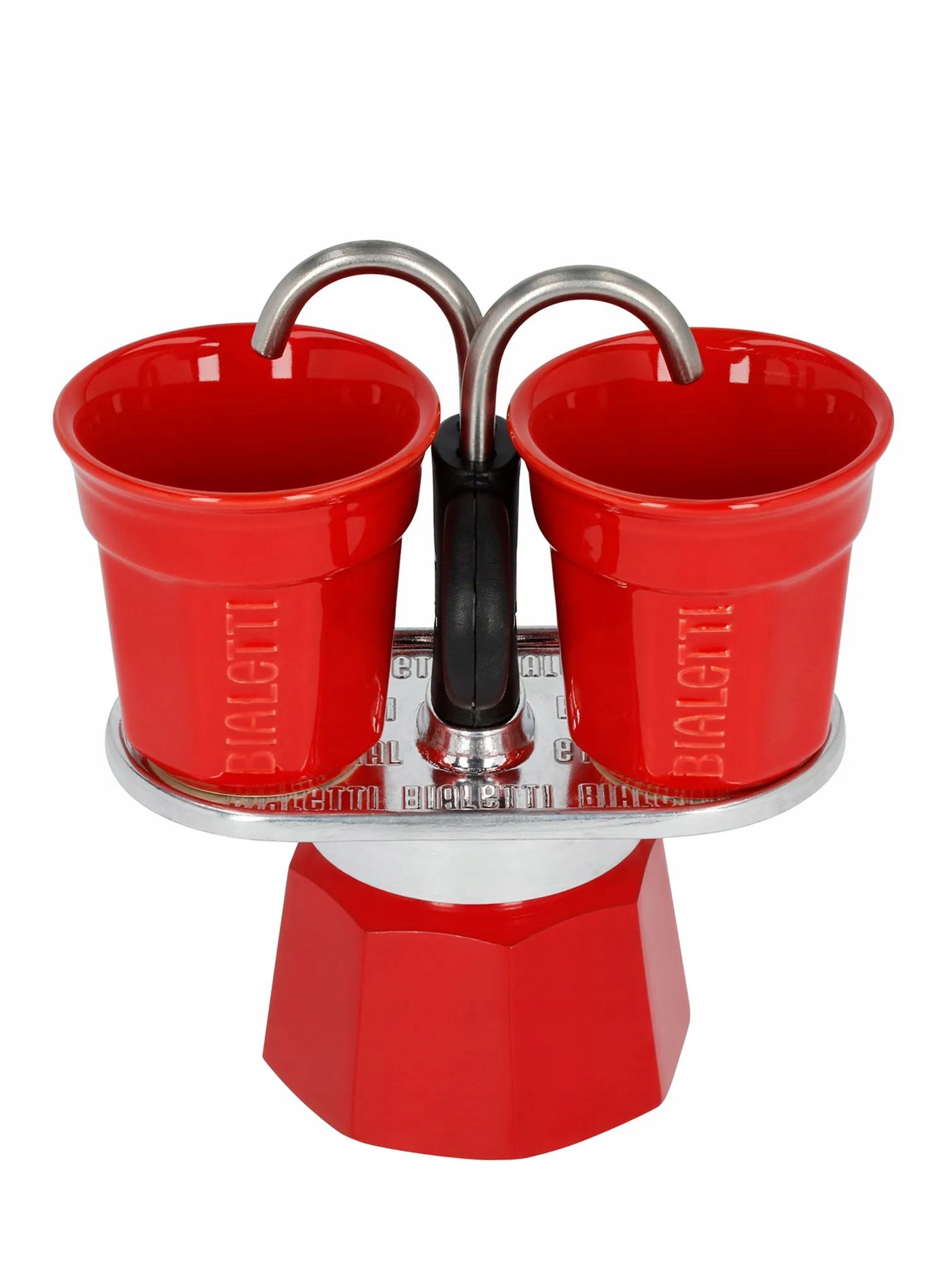 Turistická káva Bialetti Mini Express 2tz červená