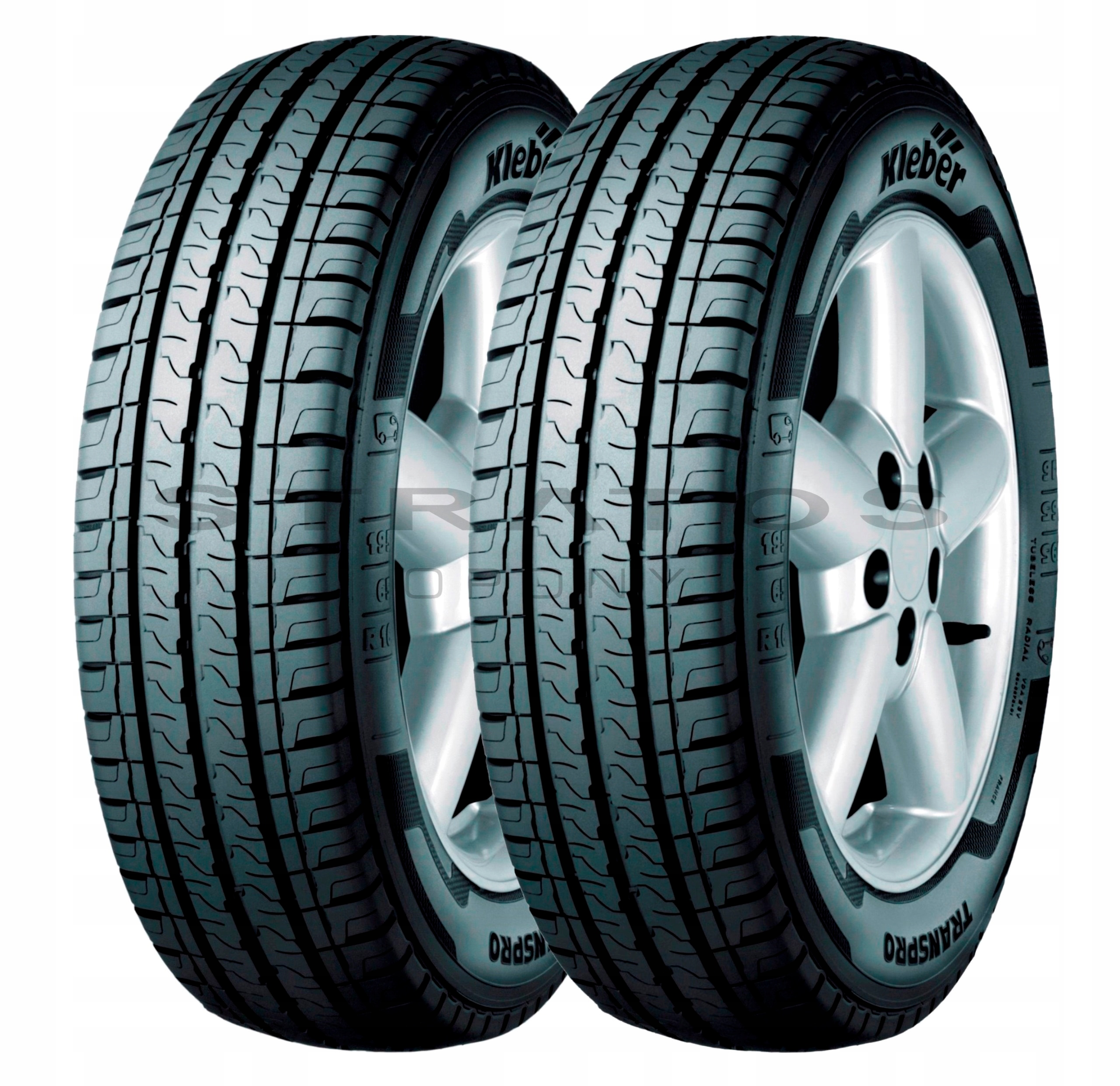 

2x 195/70/15C R Kleber Transpro