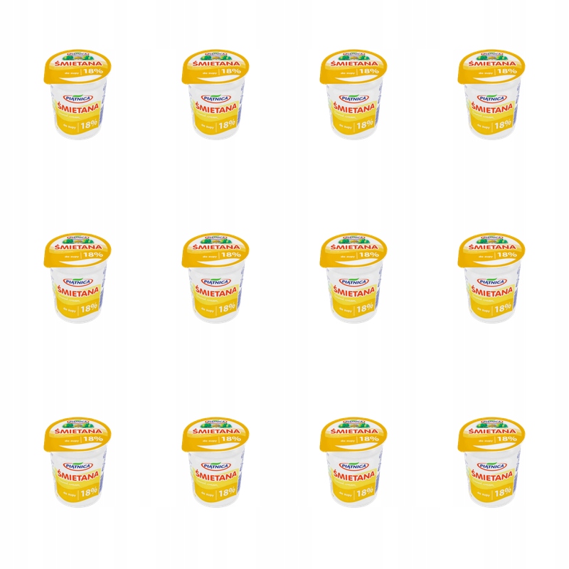 Smetana 18% Piątnica 400 g X12