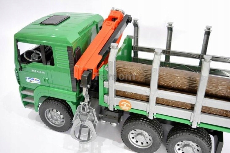 Bruder 02769 Ciężarówka do drzewa Man + 3 pnie Marka Bruder