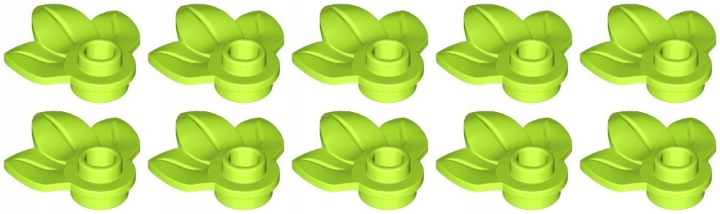 

Lego 32607 Liść Roślina Limonka Nowy (10g) 10 szt.