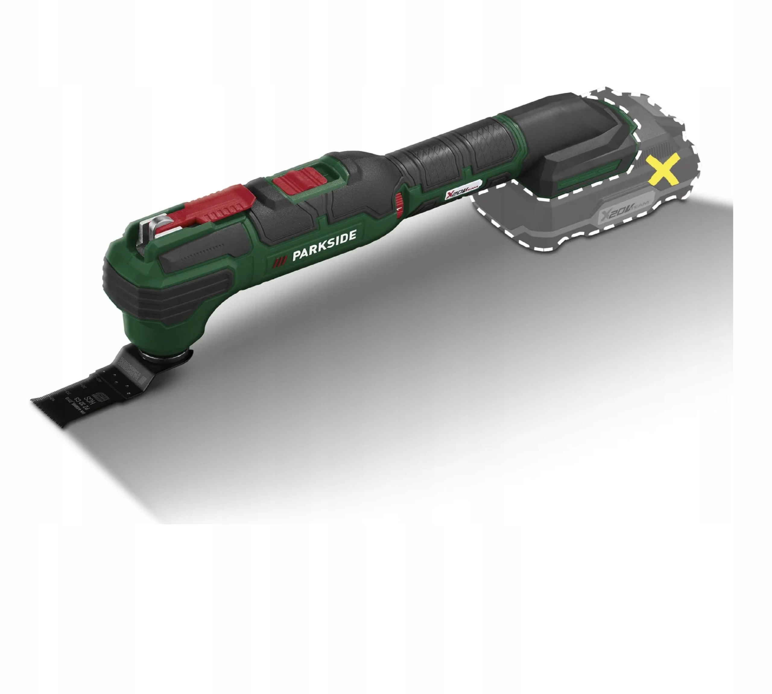 Parkside Pamfw 20-Li C3 Akumulatorowy Multitool 20V Wielofunkcyjne