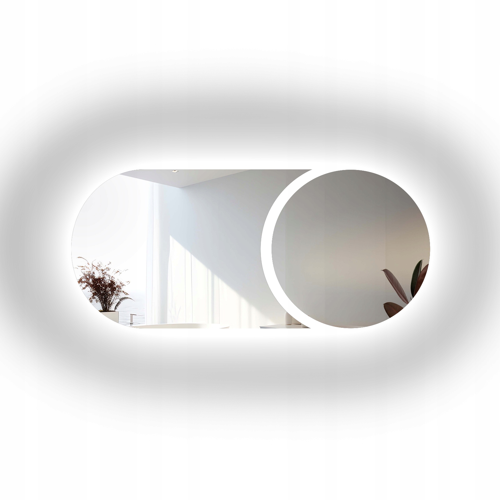 Koupelnové Zrcadlo Apollo s Led osvětlením 110x50