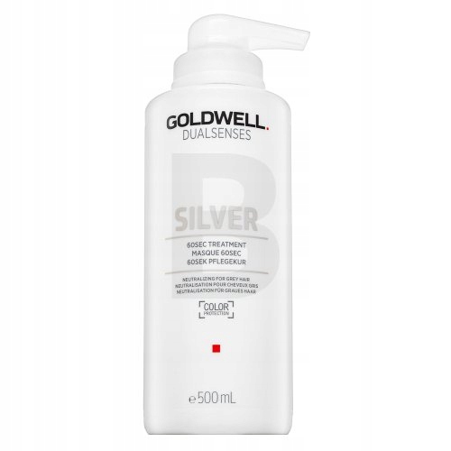 Goldwell Dualsenses Silver 60sec Treatment vyživující maska s barevnými pig