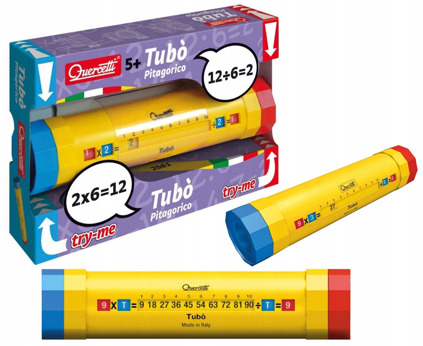 

Quercetti Tuba Pitagorasa Tabliczka mnożenia 2561