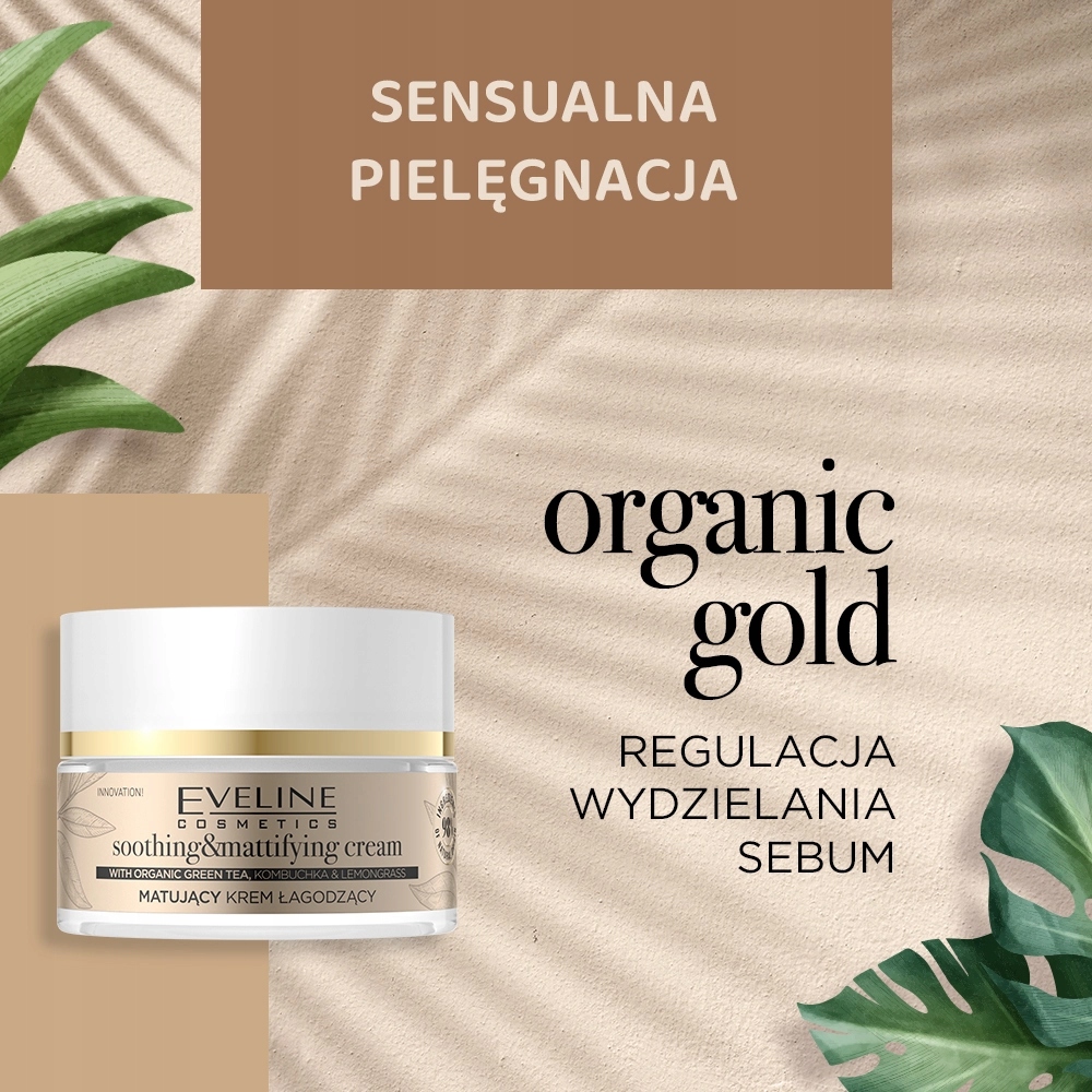 Eveline Cosmetics Organic Gold krem do twarzy Marka Eveline Cosmetics
