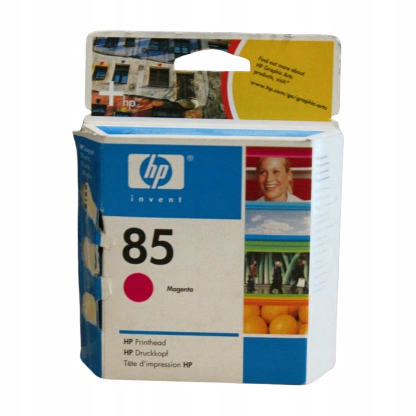 Hp 85 C9421A hlavice purpurová 12 originál