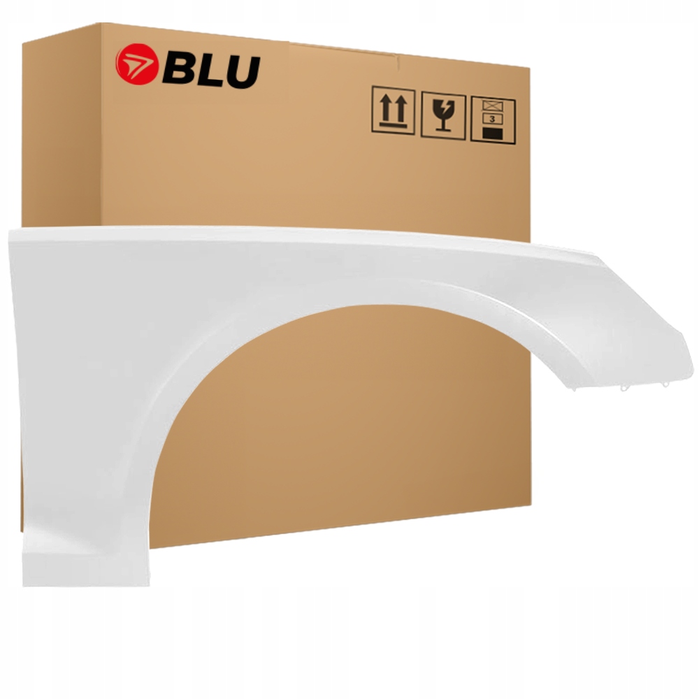 Blu Blatník Audi A4 B9 S4 LS9R pravý bílý 15-19 přední