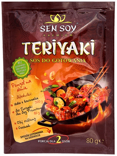 

Teriyaki, sos do gotowania 80g Sen Soy