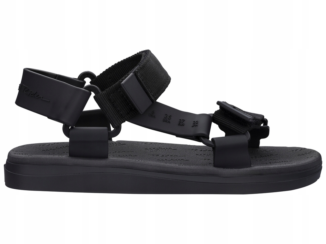 Melissa Sandály Papete Rider Ad Black 43
