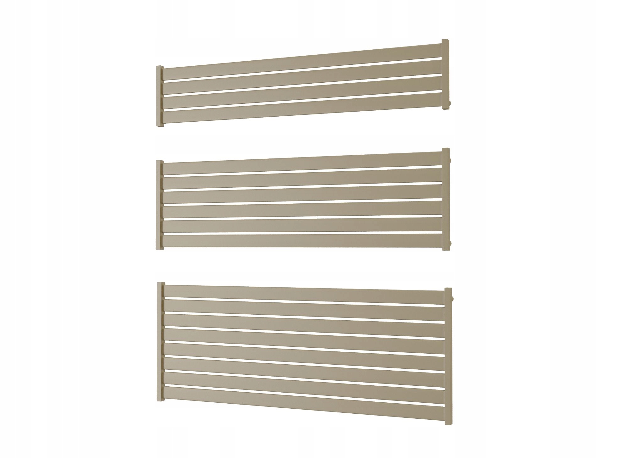 Horizontální dekorativní radiátor Eger 120/45 Quartz II