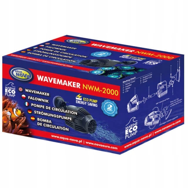 

Aqua Nova NWM-2000 Falownik do akwarium morskiego