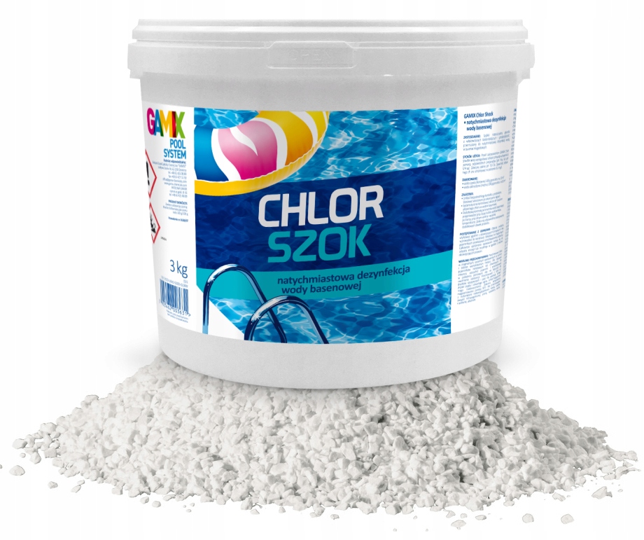 

Chlor Szok Do Basenu Granulat Chemia Basenowa 3kg