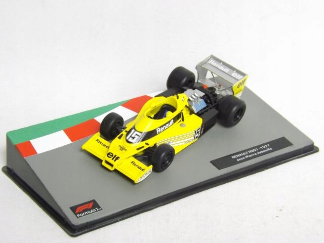 Renault RS01 Jabouille 77 Měřítko 1:43 Altaya