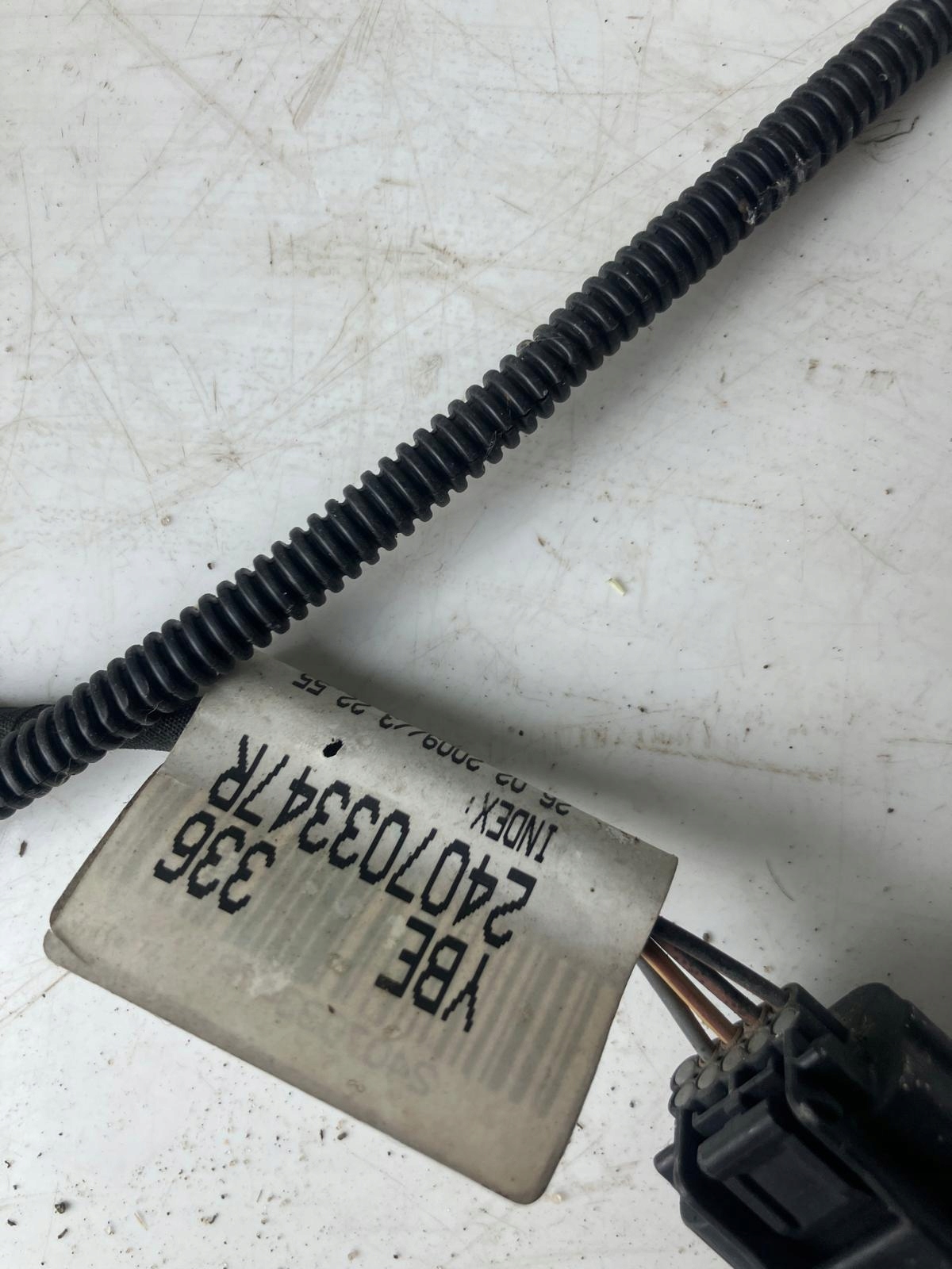 cablaggio Paraurti HALOGENOW RENAULT SCENIC III 240703347R