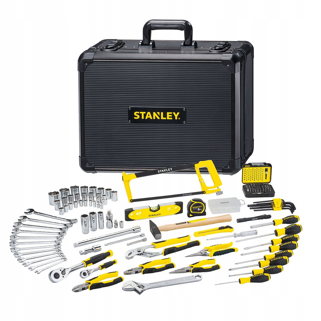 Servisná sada kľúčov, nástavce, kliešte 142 dielov Stanley STMT98109-1