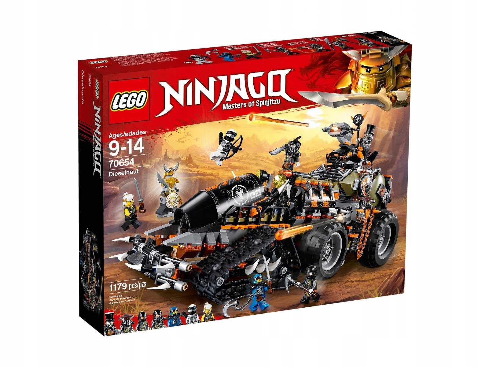 Lego Ninjago 70654 Dieselnaut Nové