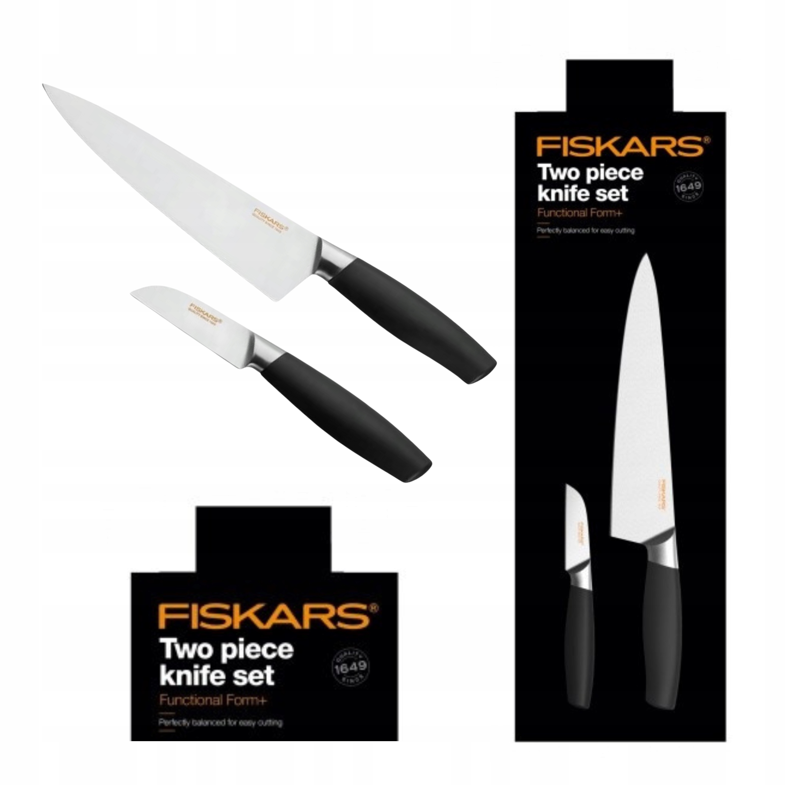 

Zestaw Szefa Kuchni 2 Noży Fiskars Functional Form