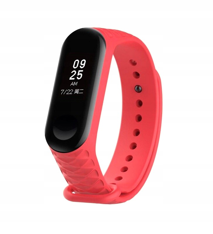 

Opaska Smart Band MI Band M4 M5 M6 czerwony