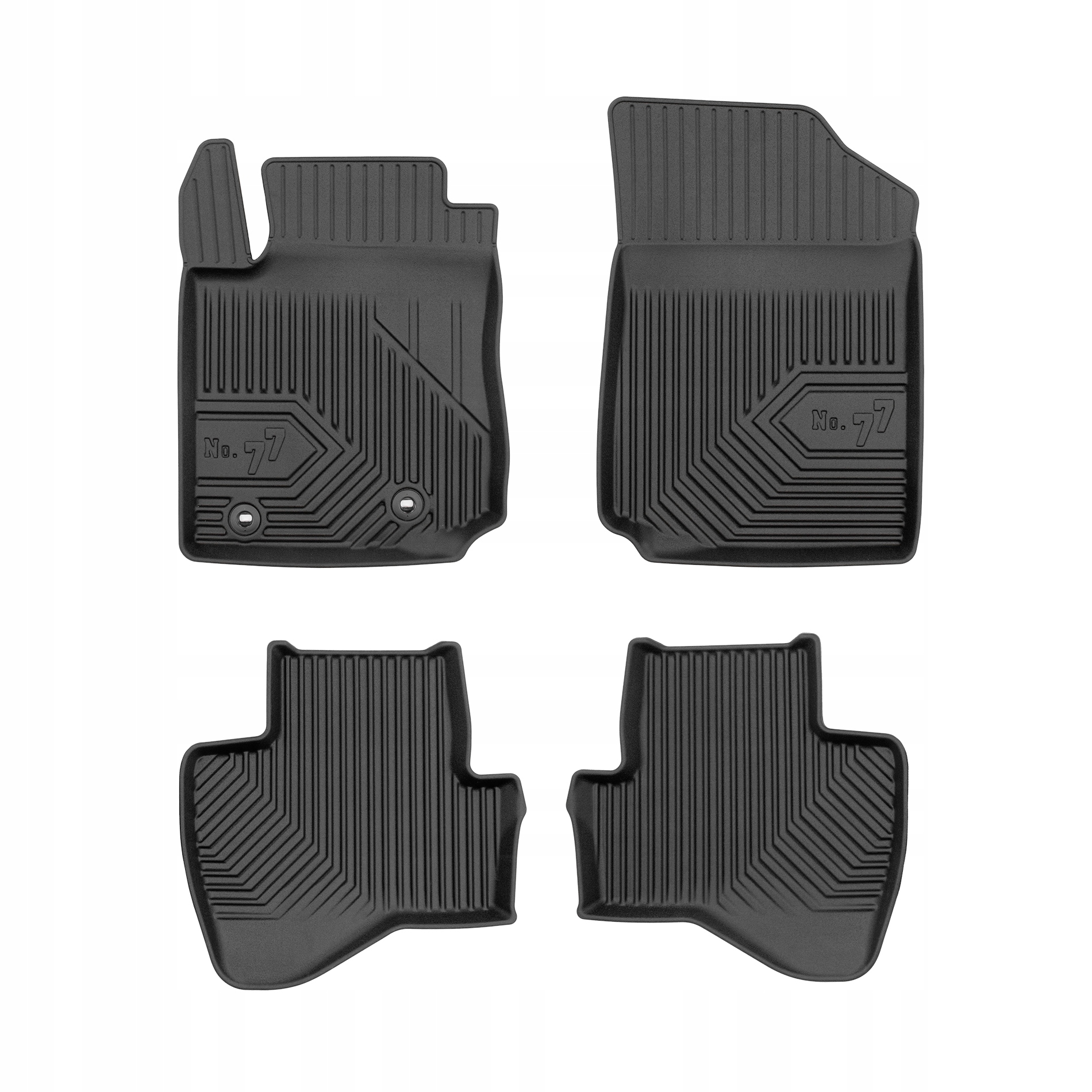 

Dywaniki gumowe No.77 do Toyota Aygo II 2014-2021