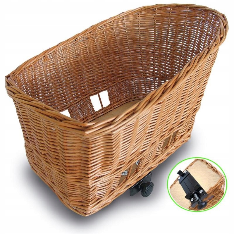 Basil Košík Pasja L na nosič hnědý