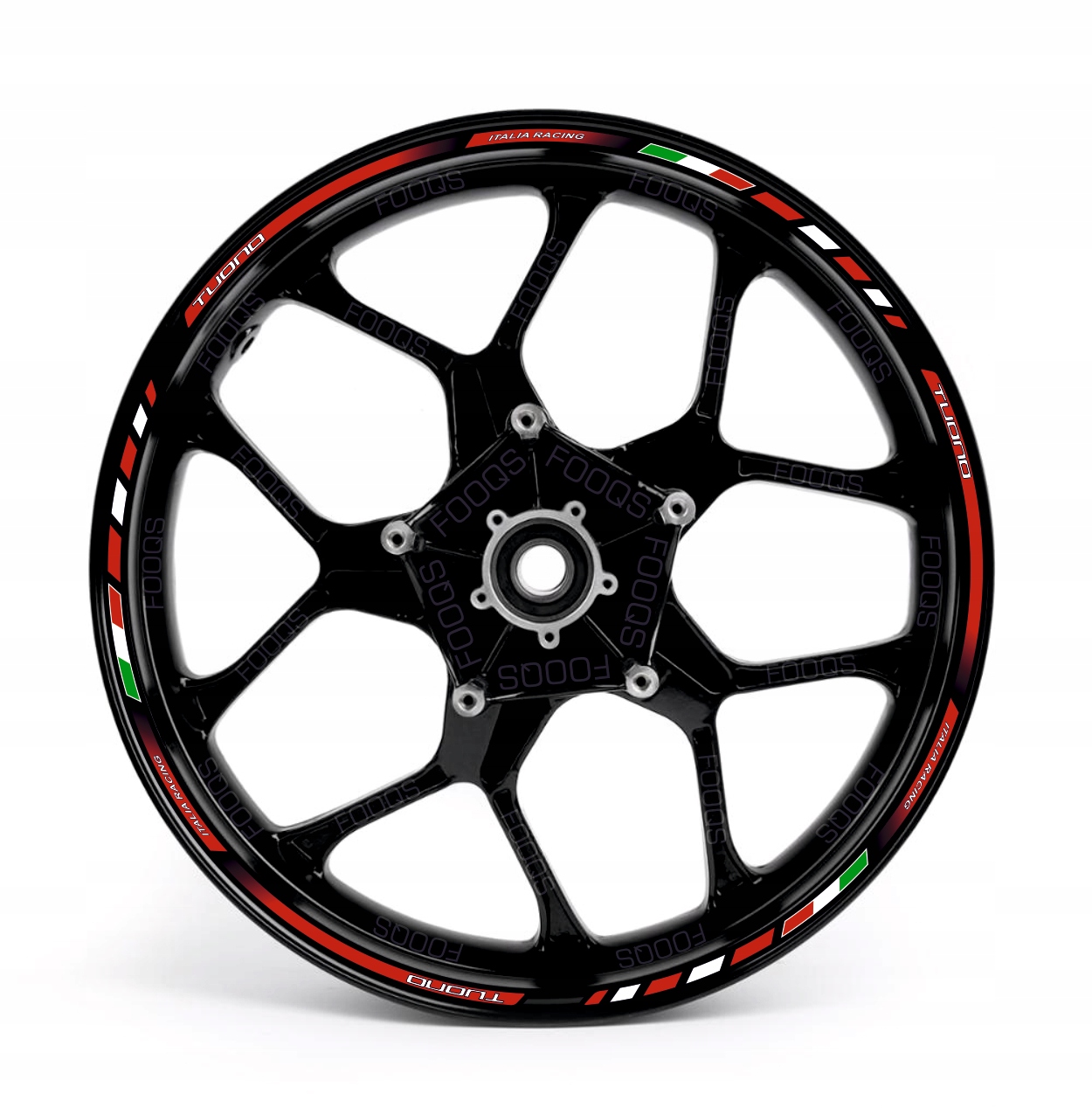 Samolepky Na Ráfky Juula Pro Aprilia Tuono Červené 2