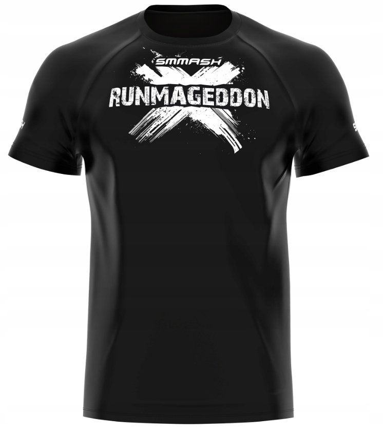 Smmash Koszulka t-shirt Runmageddon czarna r.M