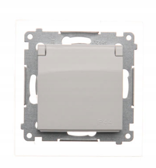

Simon 54 Gniazdo hermetyczne IP44 z/u DGZ1BZ.01/11