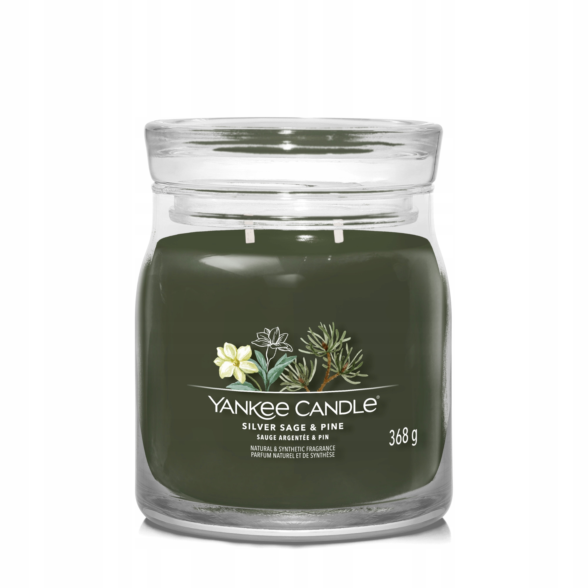 Vonná svíčka sójová silver sage Yankee Candle 1 ks