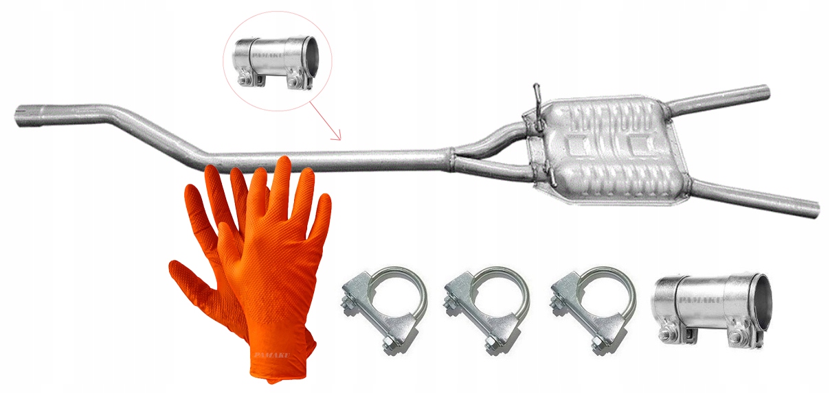 Audi A6 C5 1.8T Quattro 110-132 kW (1997-2005) Sedan Kombi Tlumič