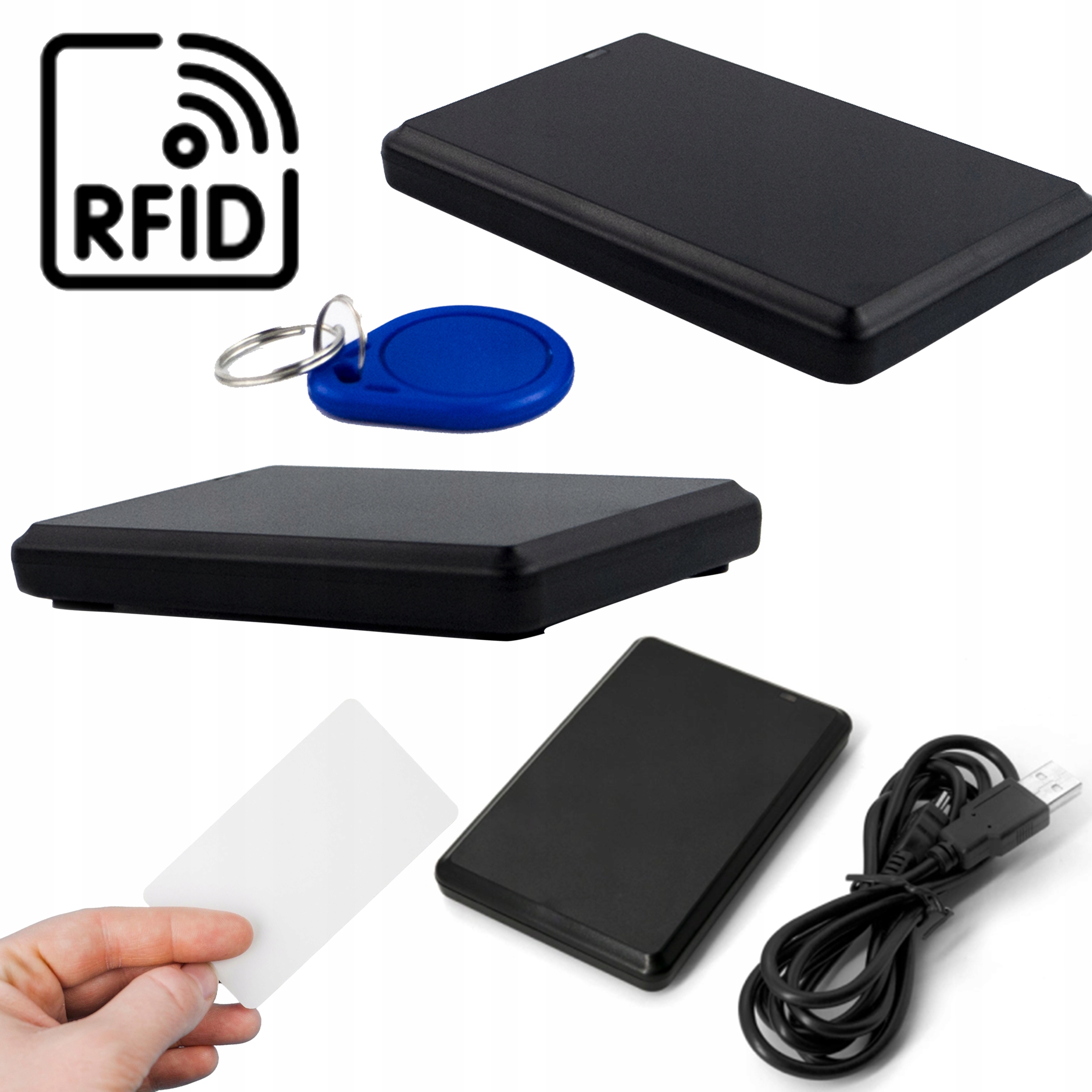 Čtečka Bezkontaktních Karet Unique Mifare Dualny 125 kHz I 13,56 mHz Usb