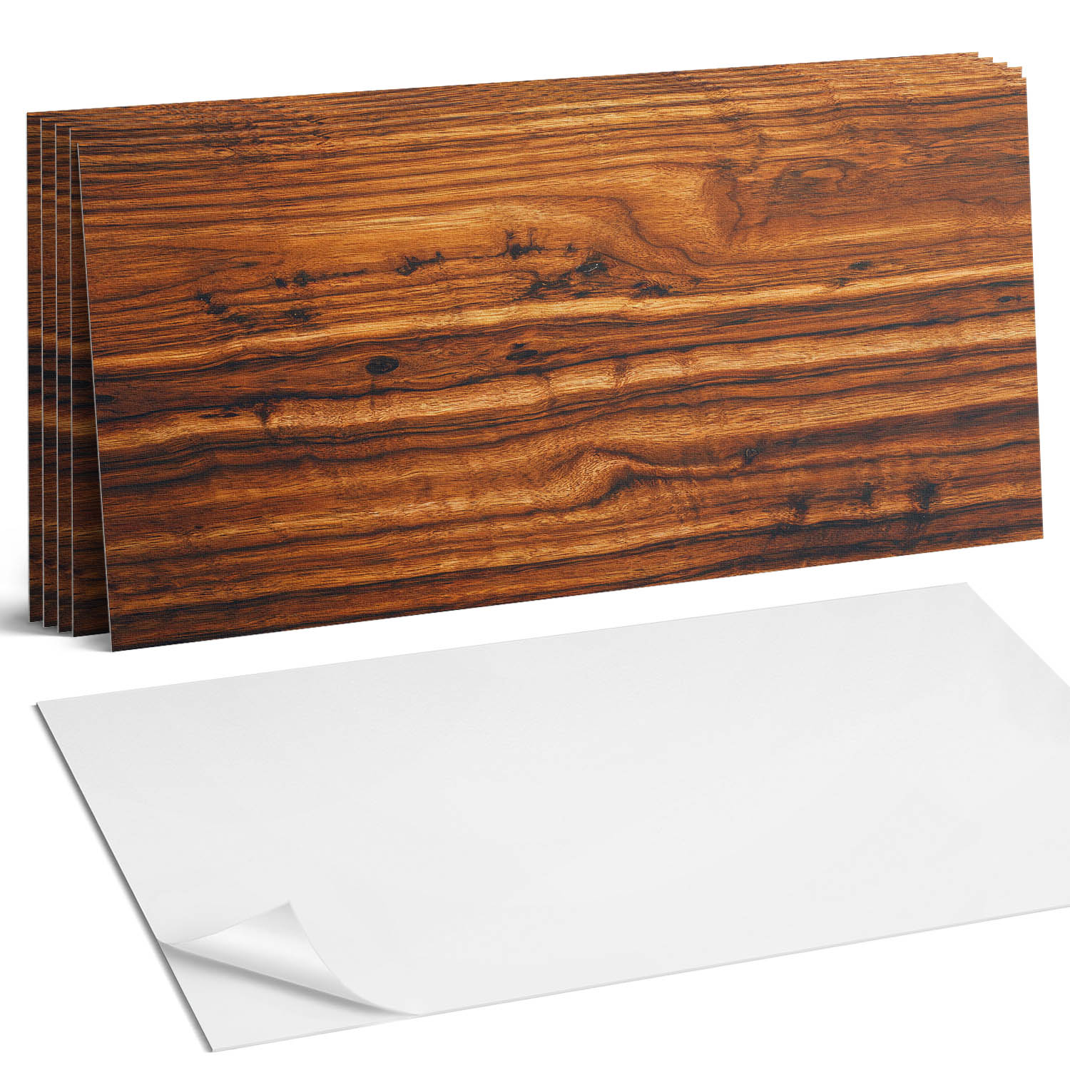 Balíček dlaždíc Vinyl Prírodné vzory pripomínajúce drevo 6 x 60 x 30 cm