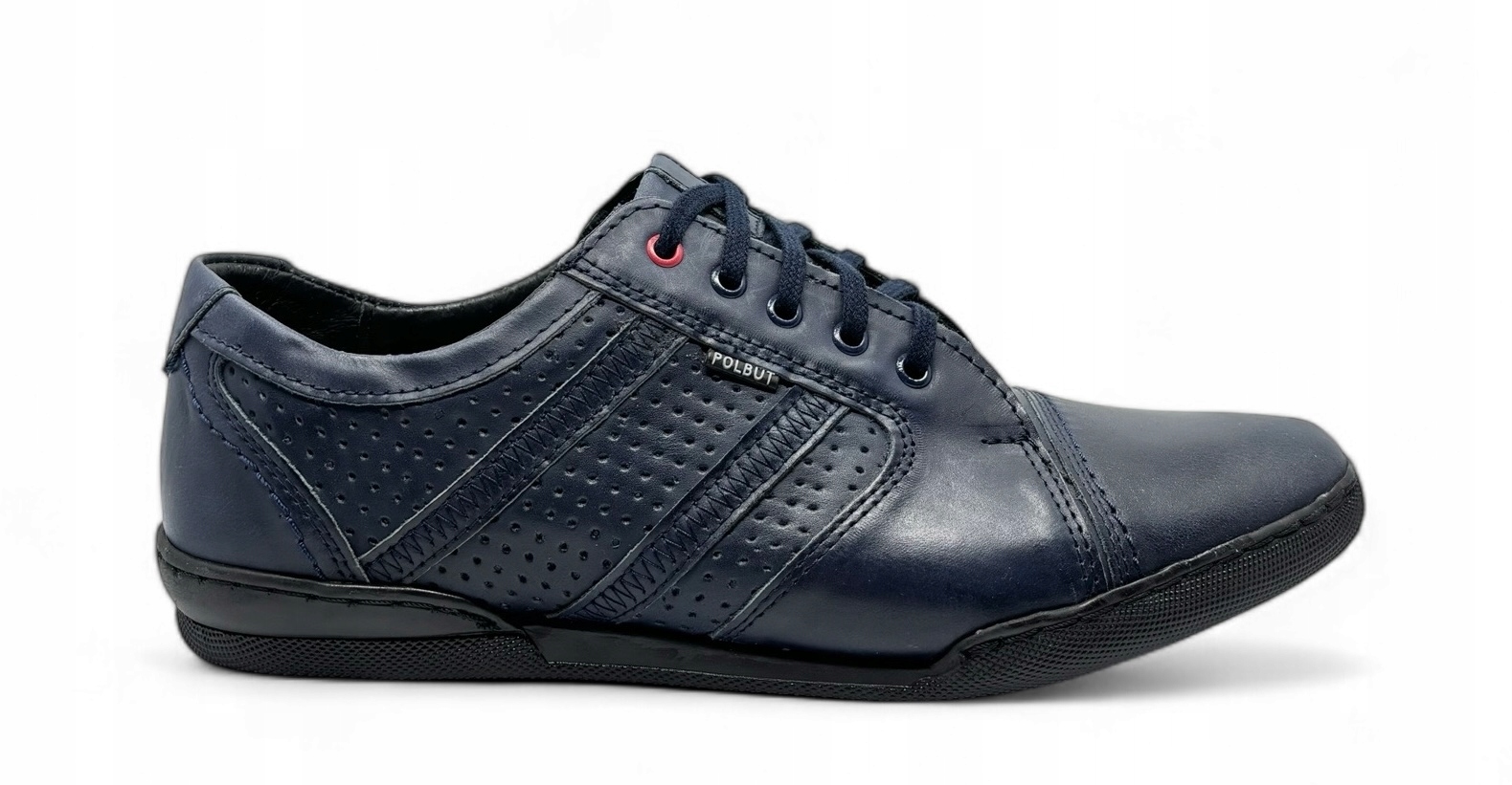 Sportovní pánské polobotky od firmy Polbut – přírodní kůže, velikost 43