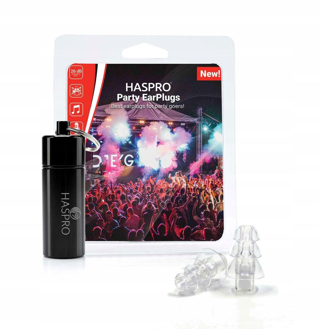 

Haspro Party koncerty imprezy zatyczki do uszu