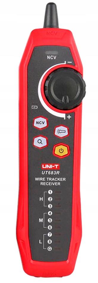 Tester sítě Uni-T UT683KIT červený