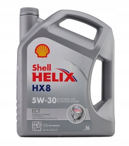 Olej Shell 5W/30 Helix HX8 Ect C3 5L 504.00/507.00