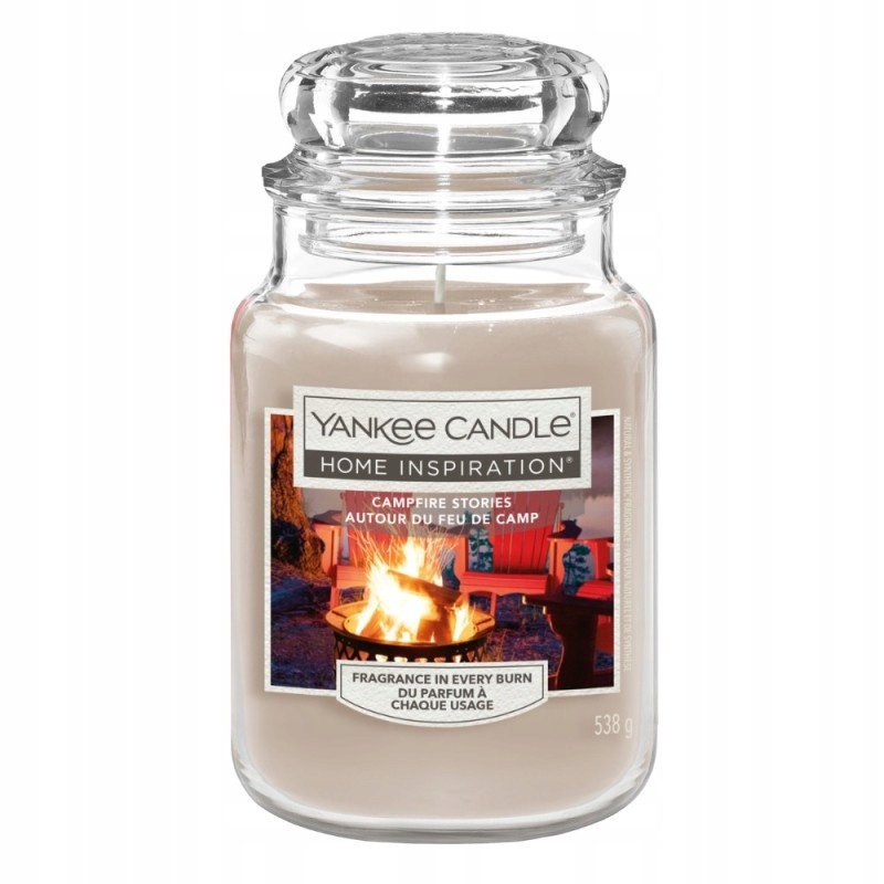 Yankee Candle Campfire Stories velká vonná svíčka 538 g
