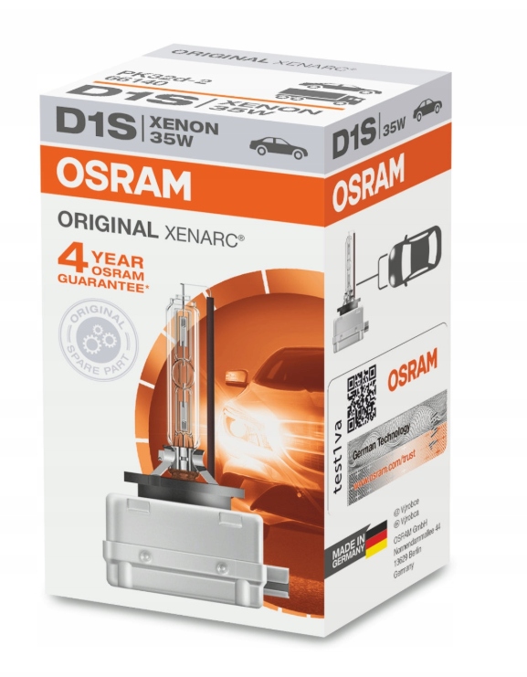 Osram D1S 4300K Żarnik Ksenon Lampa Xenon Original