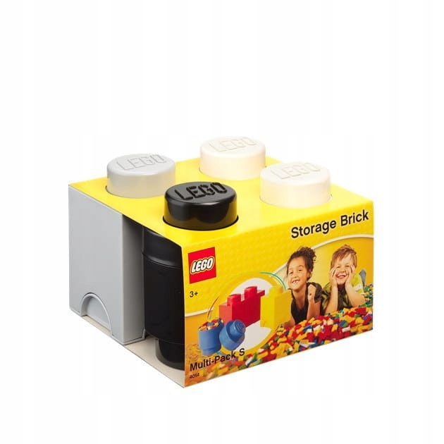 Lego Classic 40140007 Sada nádob Lego 3v1 Šedá