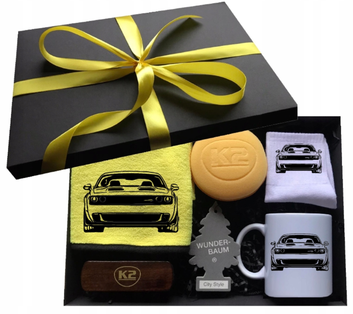 Sada dárek hrnečků pro chlapce, otce, bratra, řidiče auta Challenger