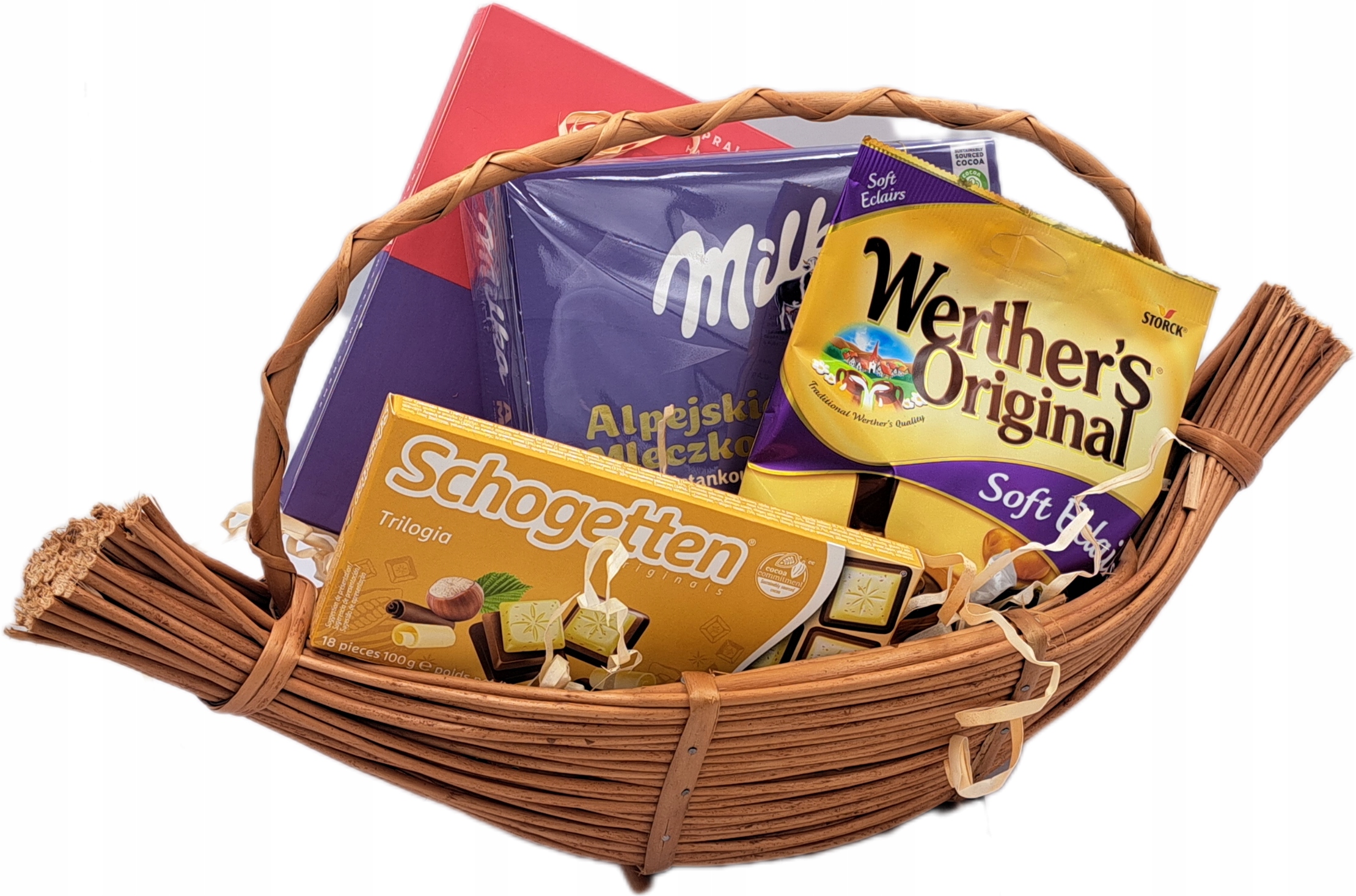 Levně Dárkový košík Sladkosti 15